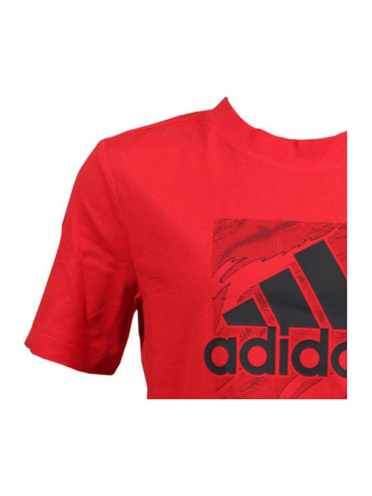 Adidas Kinder-T-Shirt Rot