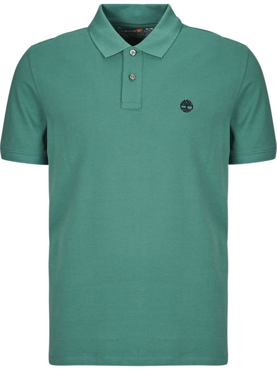 Pique Polo T-shirt Petrol Blue