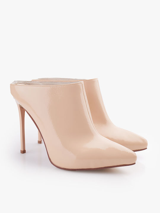 Jeffrey Campbell Leather Beige Heels