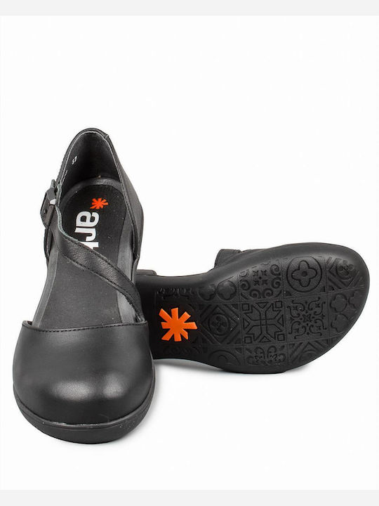 Pumps mit Riemchen Schwarz