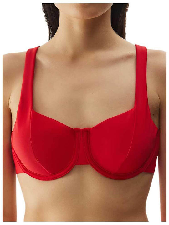 4f Women's Swimwear Bikini Top 4fwss24ubktf042-62s