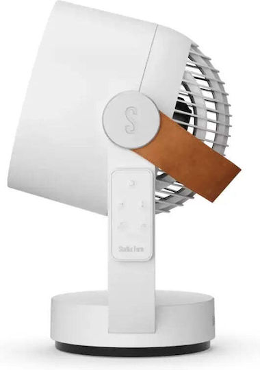 Stadler Form Leo 3D Ventilator De Masă 18W Diametru Ventilator 20,5 cm Alb