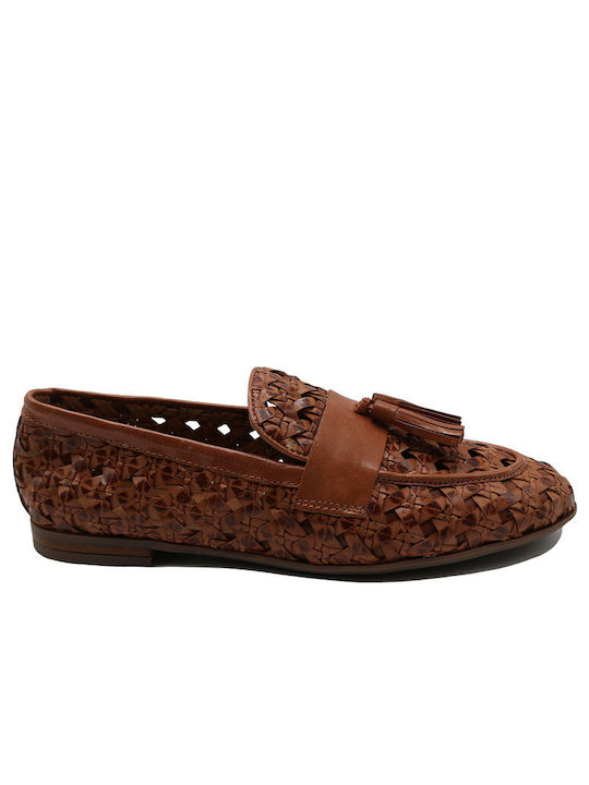 Frau Women's Moccasins in Tabac Brown Color