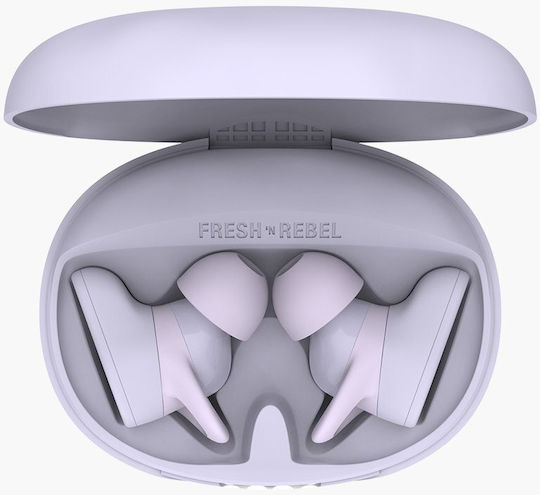 Fresh 'n Rebel Twins Move In-ear Bluetooth Handsfree Ακουστικά με Αντοχή στον Ιδρώτα και Θήκη Φόρτισης Dreamy Lilac