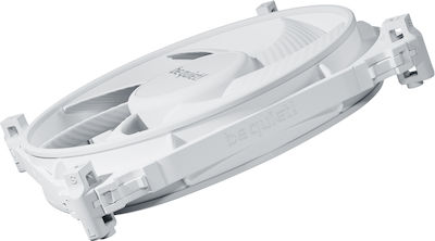 Be Quiet BL116 Ventilator Carcasă 140mm cu Conexiune 4-Pin PWM 1buc Alb