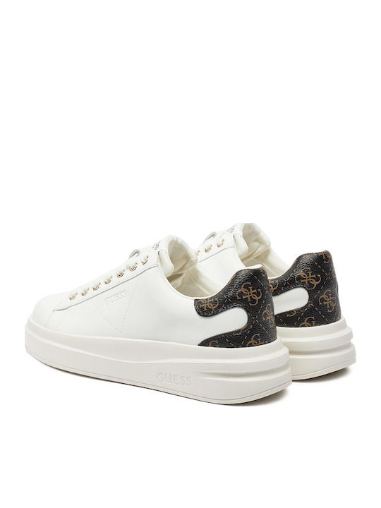 Elbina Women's Anatomic Flatforms Sneakers White