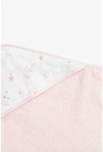 Mothercare Βρεφική Κάπα-Μπουρνούζι με Κουκούλα