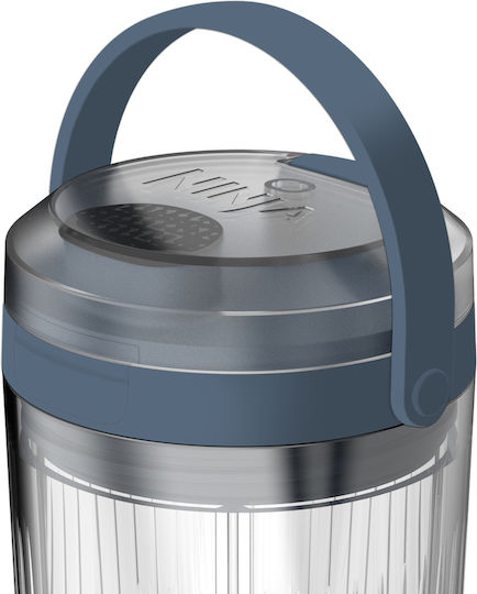 Ninja Blast Μπλέντερ με Πλαστική Κανάτα 530 ml 7.4V Denim Blue