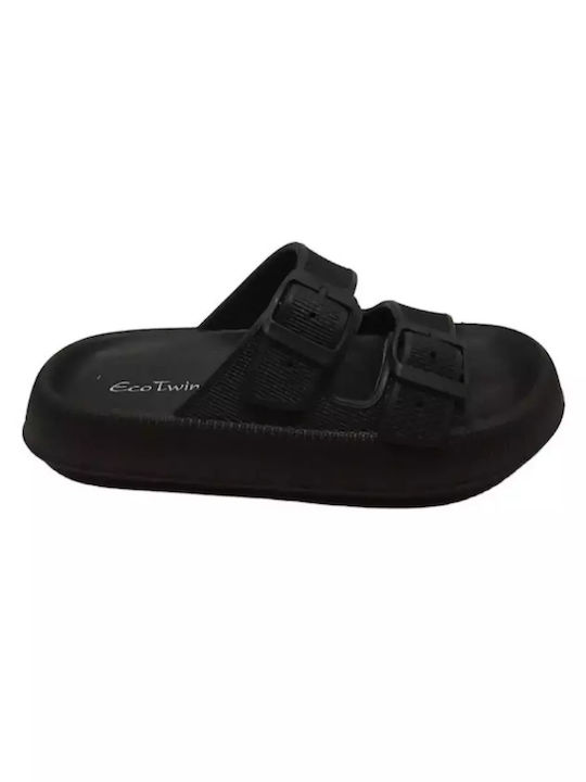 Eco Twins Women's Sandals Black