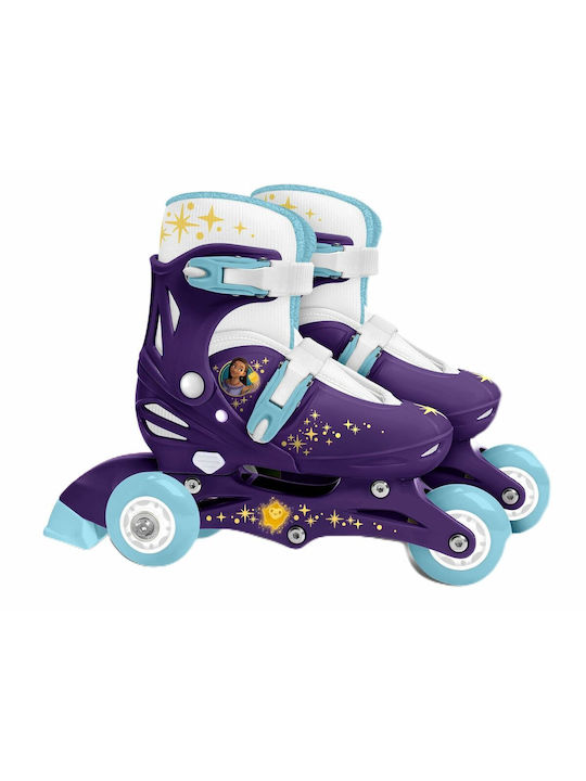 Disney Inline Rollers Μωβ Παιδικά