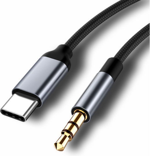 Zenwire Braided USB 2.0 Cablu USB-C bărbătesc - 3,5 mm male Auriu 1.5m (1027782007)