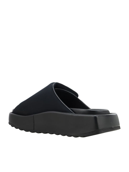 Γυναικεία Σανδάλια Flatforms Μαύρα