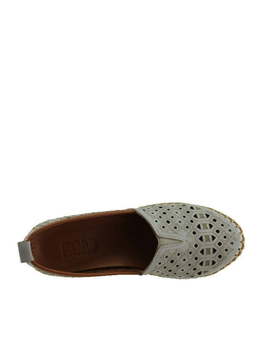 Women's Slip-On Leather Gray