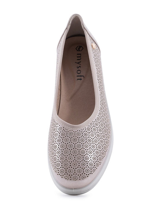 Slip-On-uri Pentru Femei Bej