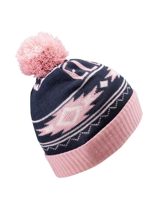 Elbrus Beanie Feminin Căciulă Tricotat în culoarea Roz