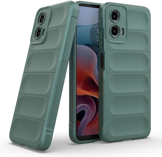 Magic Shield Back Cover Σιλικόνης Μωβ (Motorola Moto G34 5G)