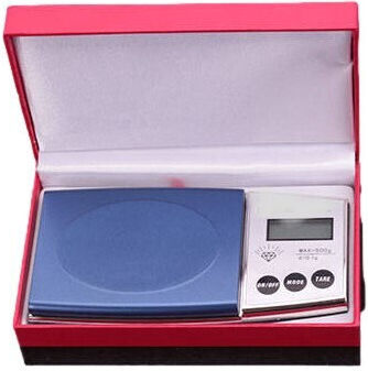 Cantar Digital De Bucatarie Pana La 0 5kg Albastru