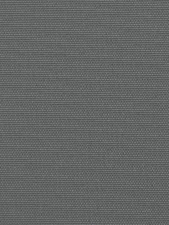 vidaXL Garden Sideway Sunshade Roller Gray 6x1.8cm