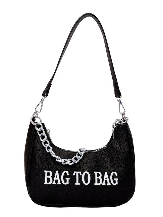 Bag to Bag Γυναικεία Τσάντα Ώμου Χρυσή