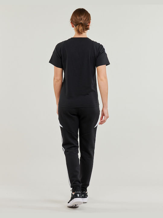 Adidas Tiro24 Ανδρικό T-shirt Κοντομάνικο Μαύρο