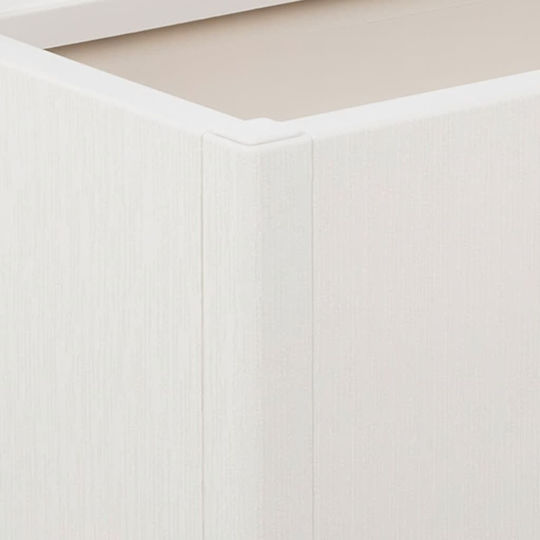 vidaXL Garden Planter Box Plastic White 80x36x140cm.