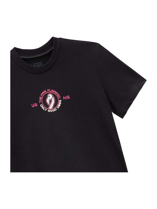 Kids Short-sleeved Black Top