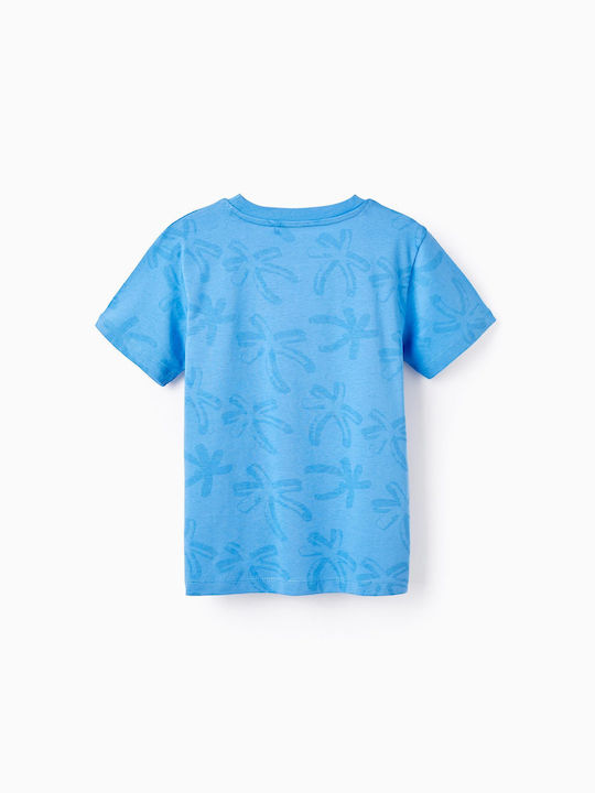 Zippy Set Kinderhemden Blau Tropical State Of Mind