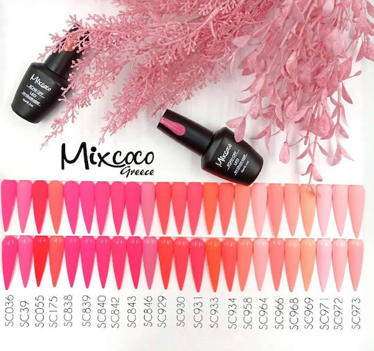 Mixcoco Semi-Permanent Nail Polish 839 15ml 1pcs
