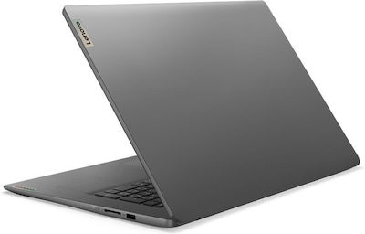 Lenovo IdeaPad 3 17IAU7 17.3" IPS FHD (i3-1215U/8GB/512GB SSD/W11 Acasă) Arctic Grey (Tastatură Internațională Engleză)