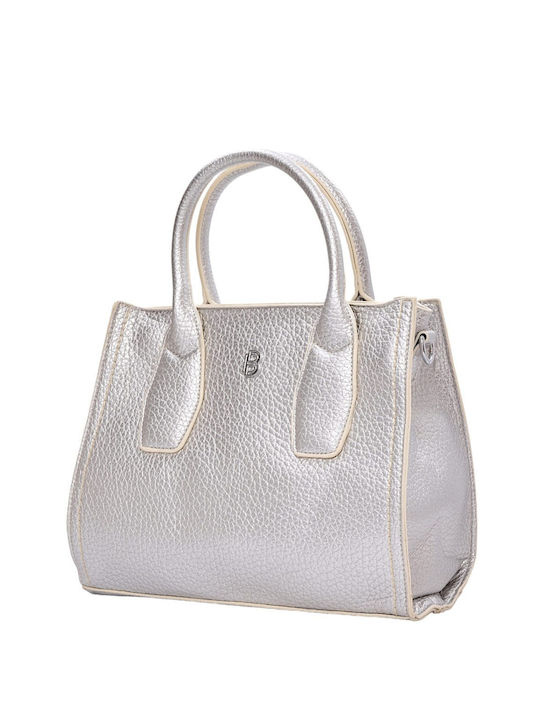 Bag to Bag Damen Tasche Hand Silber