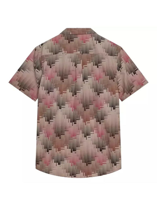 Anerkjendt Akleo Men's Shirt Cotton Soft Pink