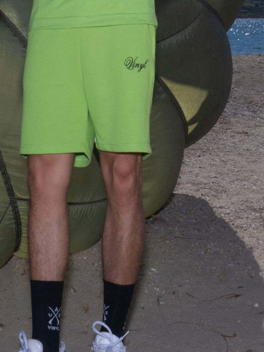 Vinyl Art Clothing Men's Shorts green