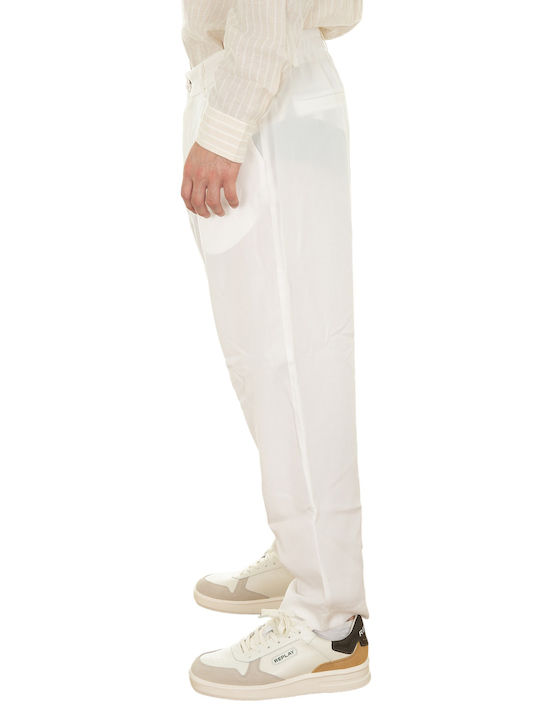 Nineteen Apparel Club Men's Trousers White