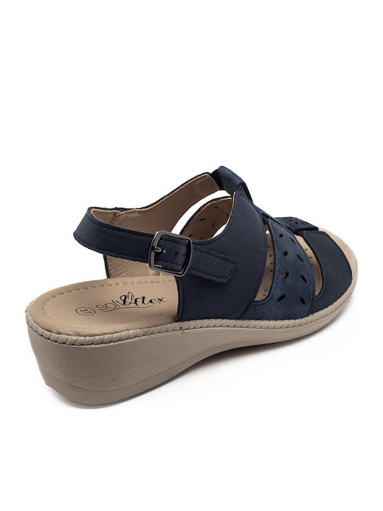 Women's Platform Shoes Navy Blue