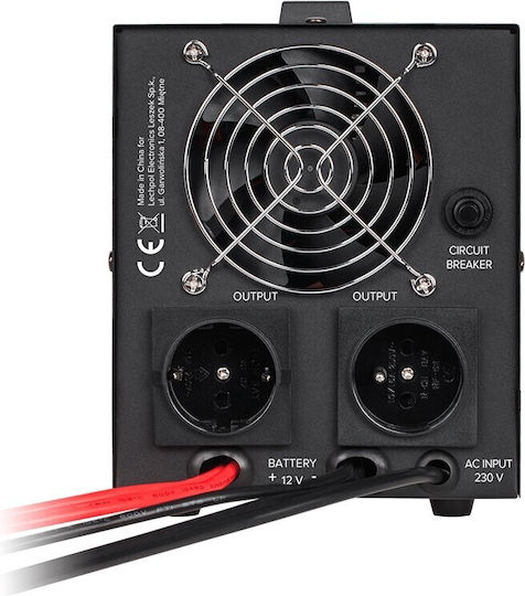 Rebel UPS 500VA 300W Mit 2 Schuko Steckdosen