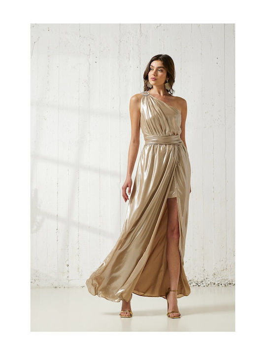 Enzzo Dress Gold