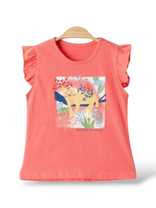 Babydom Kinder Set mit Shorts Sommer 2Stück CORAL