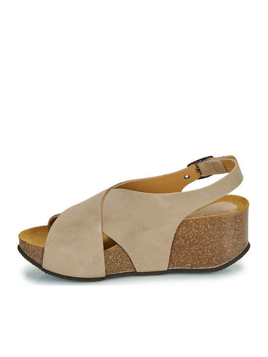 Yvonne Platforme Dama Bej