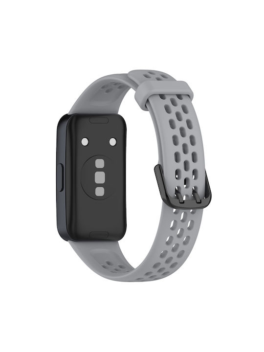 Λουράκι Σιλικόνης Γκρι (Huawei Band 8)