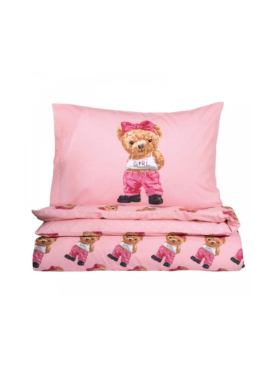 Greenwich Polo Club 8839 Комплект Детски Плик за Завивка Единичен с Калъфка Grey, Beige, Pink 160x240бр