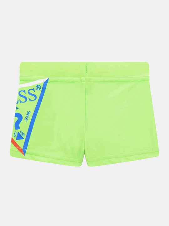 Guess Trunk Kids Swimwear Swim Shorts GREEN