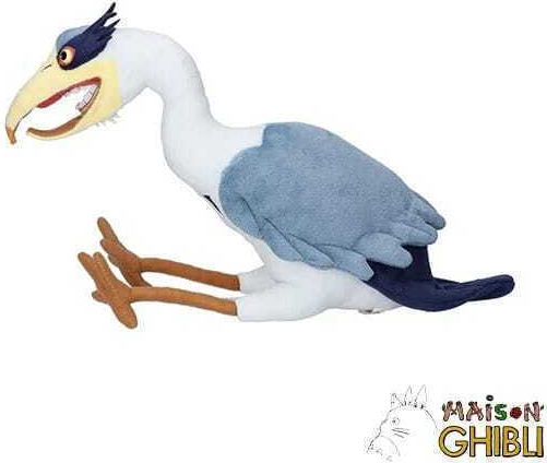 Semic Boy Heron Grey Heron Plush Figure 21 Cm