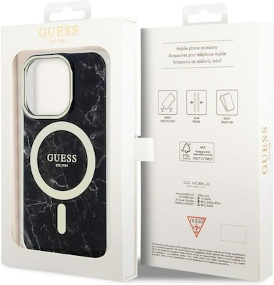 Guess Back Cover Plastic Black (iPhone 14 Pro Max)