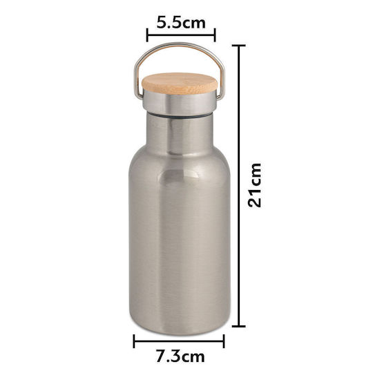 Koupakoupa Fortnite Land Stainless Steel Thermos Bottle 350ml Silver KP 23447 350ssBabmbooThermoSilver