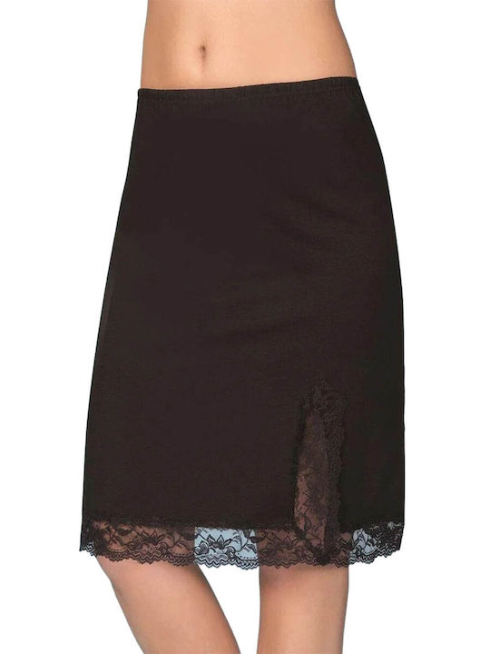 Berrak Midi Skirt in Black color