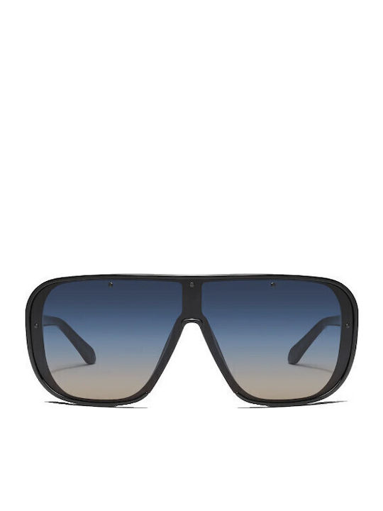 Quay Australia Sunglasses Μαύρα with Acetate Frame & Blue Lens Quay Australia Sunglasses Μαύρα with Acetate Frame & Blue Lens