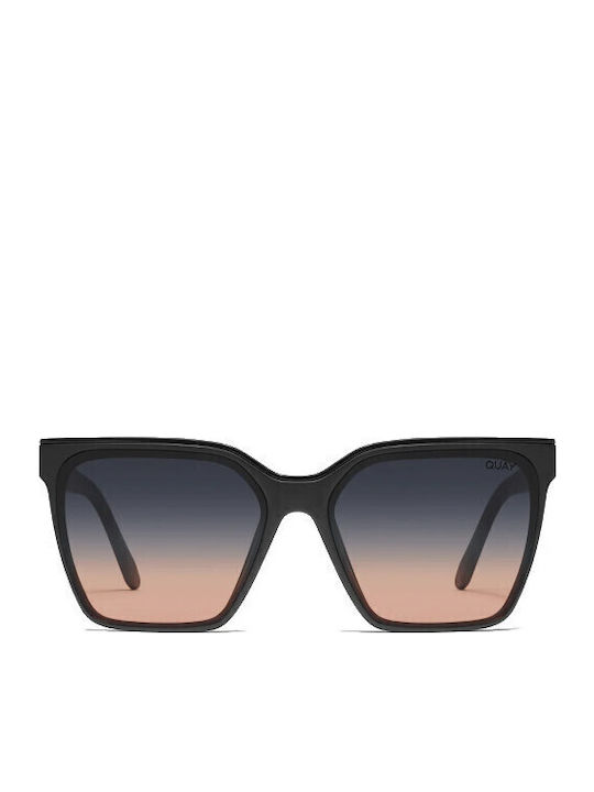 Quay Australia Sunglasses Μαύρα with Acetate Frame & Multicolour Lens Quay Australia Sunglasses Μαύρα with Acetate Frame & Multicolour Lens