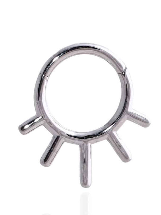 Σκουλαρικι Septum Clicker 1.2x8mm Surgical Steel 316l Σκουλαρικι Septum Clicker 1.2x8mm Surgical Steel 316l