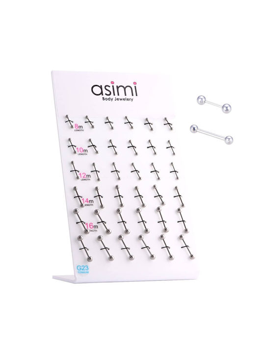 Navel Earring Barbell Titanium G23