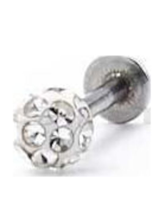 Σκουλαρικι Χειλιου Discoball Crystal 1,2x8x3 Mm